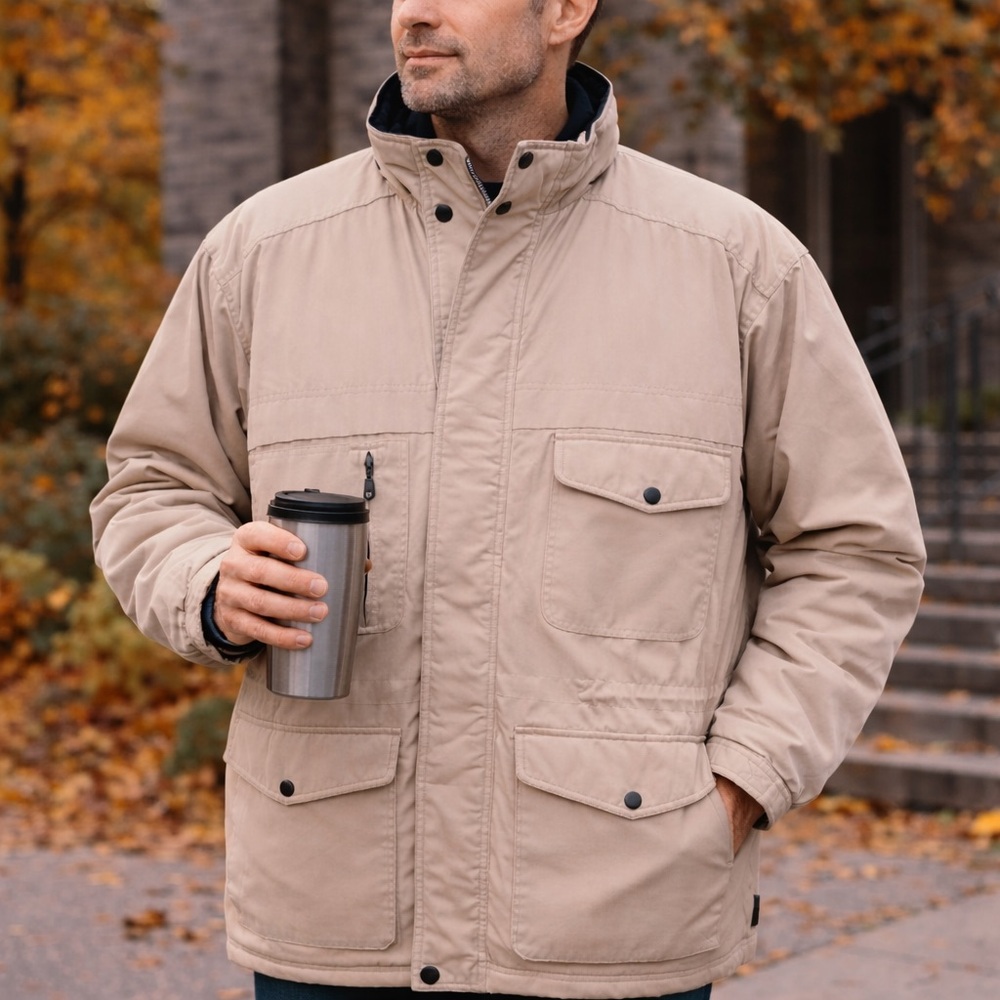 Pacific Trail Men's Beige Size XL Jacket